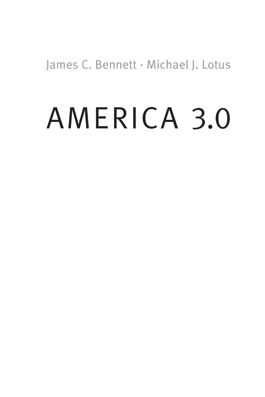 Table of Contents Rebooting American Prosperity in the 21st Century Why - photo 1