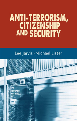 Lee Jarvis - Anti-Terrorism, Citizenship and Security