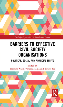 Ibrahim Natil - Barriers to Effective Civil Society Organisations: Political, Social and Financial Shifts