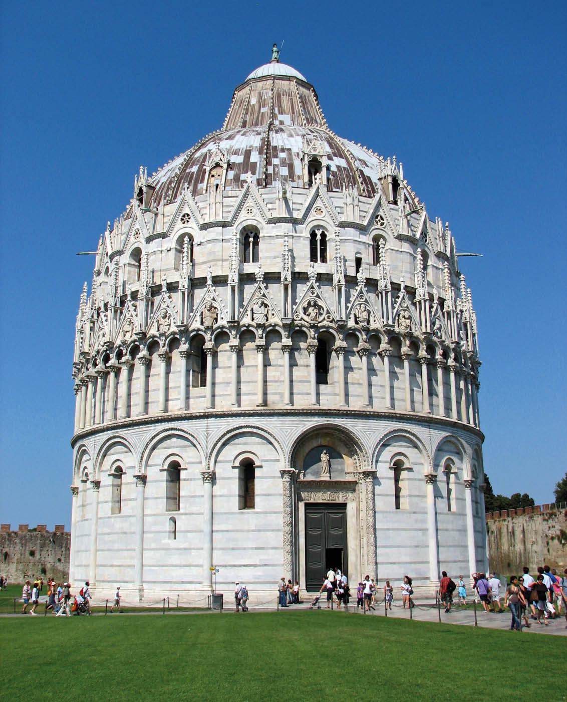 The twelfth-century baptistery at Pisa the grandeur of which emphasises the - photo 3