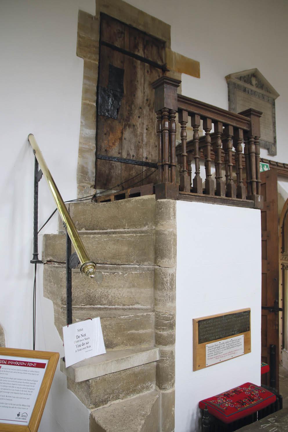 The full-immersion font at Cranbrook Kent was installed by a Georgian vicar - photo 4