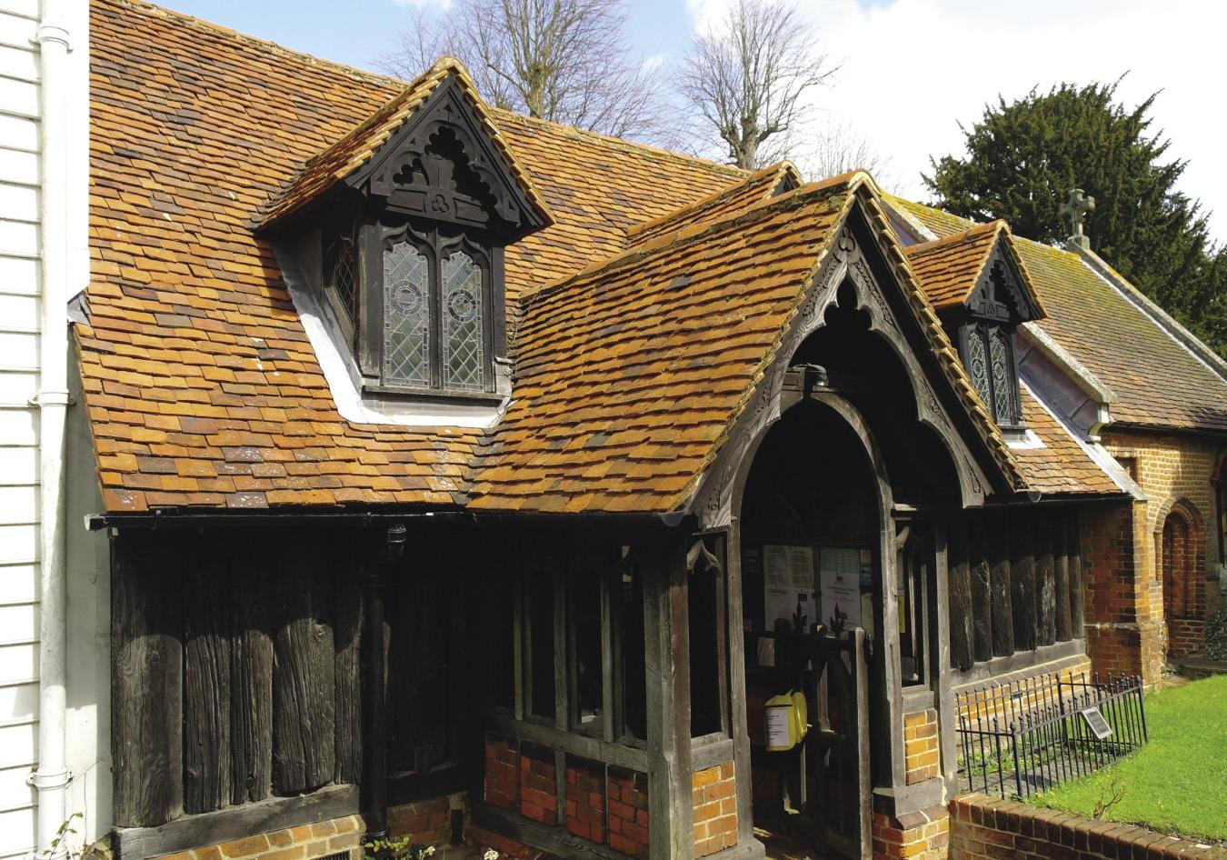 The wooden church at Greensted in Essex a remarkable survival from the time of - photo 7