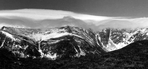 Mount Washington with Tuckerman Ravine on the left and Huntington Ravine on - photo 2