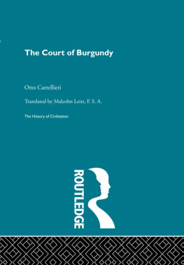 Otto Cartellieri - The Court of Burgundy