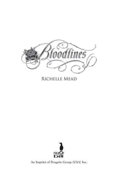 Table of Contents Bloodlines RAZORBILL Published by the Penguin - photo 2