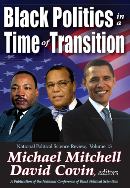 David Covin Black Politics in a Time of Transition