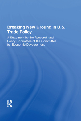 James P. Dorian - Breaking New Ground in U.S. Trade Policy