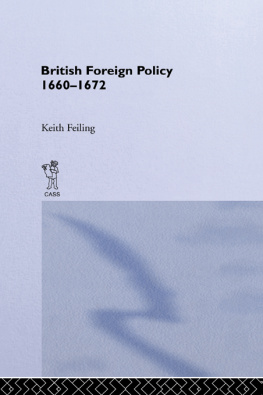 Keith Feiling British Foreign Policy 1660-1972