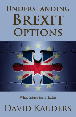 David Kauders - Understanding Brexit Options: What Future for Britain?