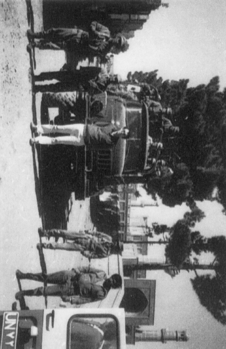 The author with Afghan government soldiers in front of Gowhar Shad mosque - photo 1