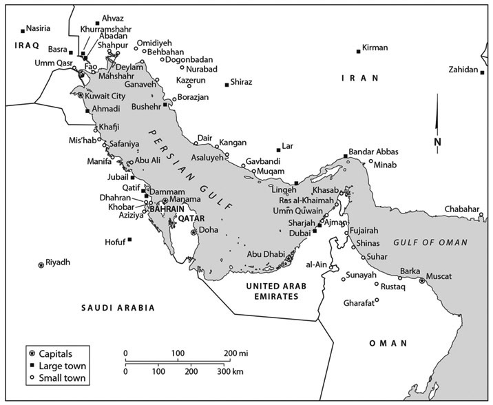 Map 1 Map of the Persian Gulf political area INTRODUCTION Why is the - photo 1