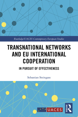 Sebastian Steingass - Transnational Networks and EU International Cooperation: In Pursuit of Effectiveness