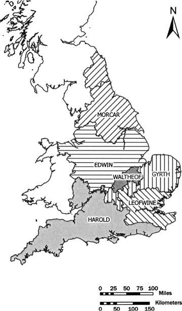 Map 3 English Earldoms at the Death of Edward the Confessor Map 4 - photo 5