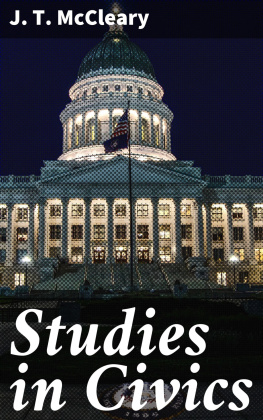 J. T. McCleary - Studies in Civics