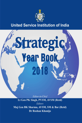 Roshan Khanijo (editor) Strategic year book, 2018