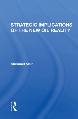 Shemuel Meir - Strategic Implications of the New Oil Reality