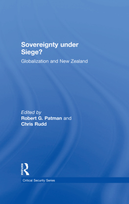 Chris Rudd - Sovereignty Under Siege?: Globalization and New Zealand