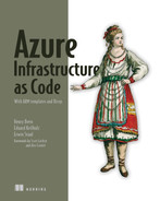 inside front cover The structure of the Azure resource manager and the - photo 1