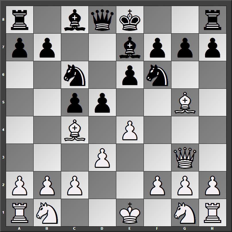 7Bb5 If 7Bb3 c4 8dxc4 Nxe4 9Bxe7 Qa5 Black wins a queen 7Qa5 - photo 1