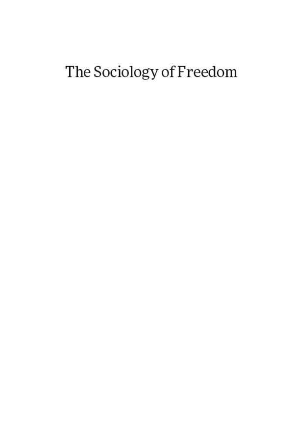 The Sociology of Freedom Manifesto of the Democratic Civilization - image 1