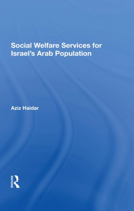 Aziz Haidar Social Welfare Services for Israels Arab Population