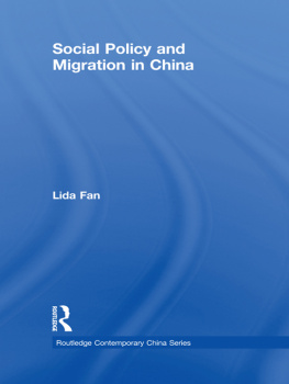 Lida Fan - Social Policy and Migration in China