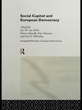 Jan W. van Deth - Social Capital and European Democracy