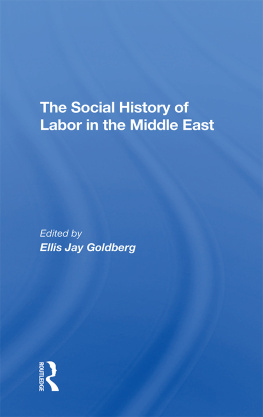 Ellis Jay Goldberg - The Social History of Labor in the Middle East