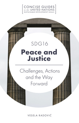 Vesela Radović - SDG16 - Peace and Justice: Challenges, Actions and the Way Forward