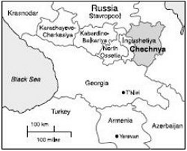 Map 1 Chechnya Map 2 Ethnolinguistic groups in the Caucasus region - photo 3