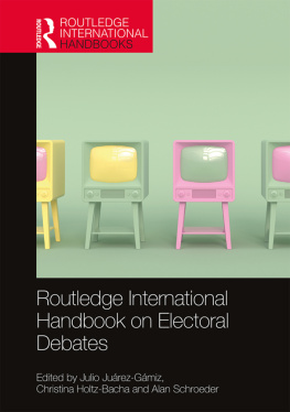 Julio Juárez-Gámiz - Routledge International Handbook on Electoral Debates