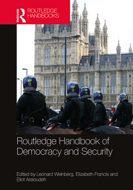 Leonard Weinberg Routledge Handbook of Democracy and Security