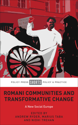 Ryder - Romani Communities and Transformative Change