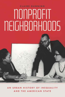 Claire Dunning - Nonprofit Neighborhoods