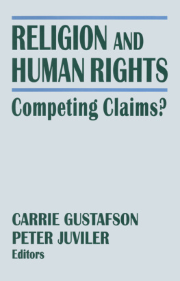 Peter Juviler - Religion and Human Rights: Competing Claims?