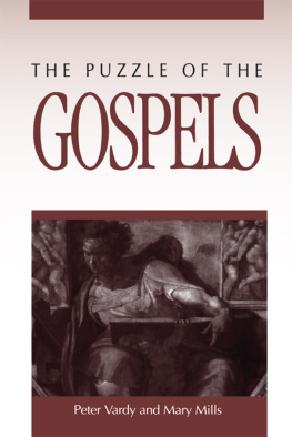 Peter Vardy The Puzzle of the Gospels