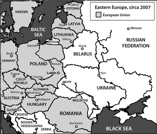 Figure I1 Eastern Europe circa 2007 Chapter 1 Introduction Since the - photo 2