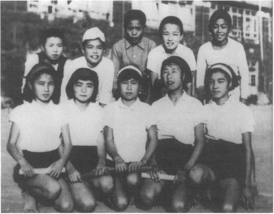 Sadako Sasaki is pictured here front row center with the relay team of - photo 1