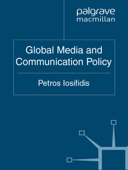 Petros Iosifidis - Global Media and Communication Policy