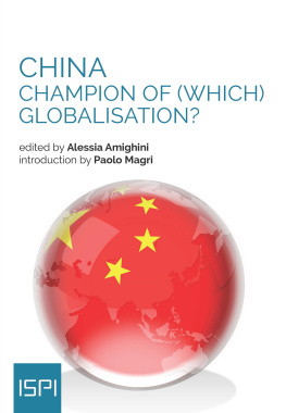 Alessia Amighini - China: Champion of (Which) Globalisation?