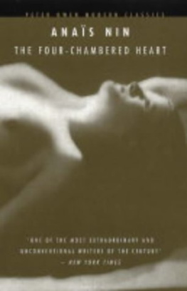 Anais Nin - The Four Chambered Heart (Peter Owen Modern Classic)