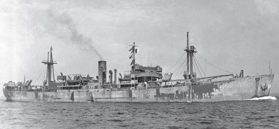 Ocean Verity leaving New York for Halifax on 23 August 1942 her battered - photo 2