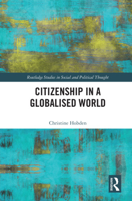 Christine Hobden Citizenship in a Globalised World