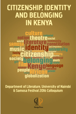 Zarina Patel - Citizenship, Identity and Belonging in Kenya: University of Nairobi & Samosa-Festival Colloquium