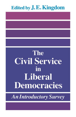 John Kingdom - The Civil Service in Liberal Democracies: An Introductory Survey