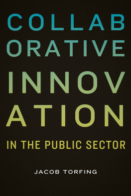 Jacob Torfing - Collaborative Innovation in the Public Sector