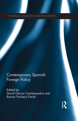 David Garcia - Contemporary Spanish Foreign Policy