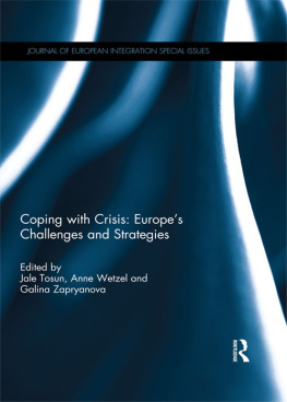 Jale Tosun - Coping with Crisis: Europes Challenges and Strategies