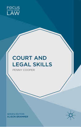 Penny Cooper - Court and Legal Skills