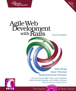 Sam Ruby - Agile Web Development with Rails 3.1 (Pragmatic Programmers)